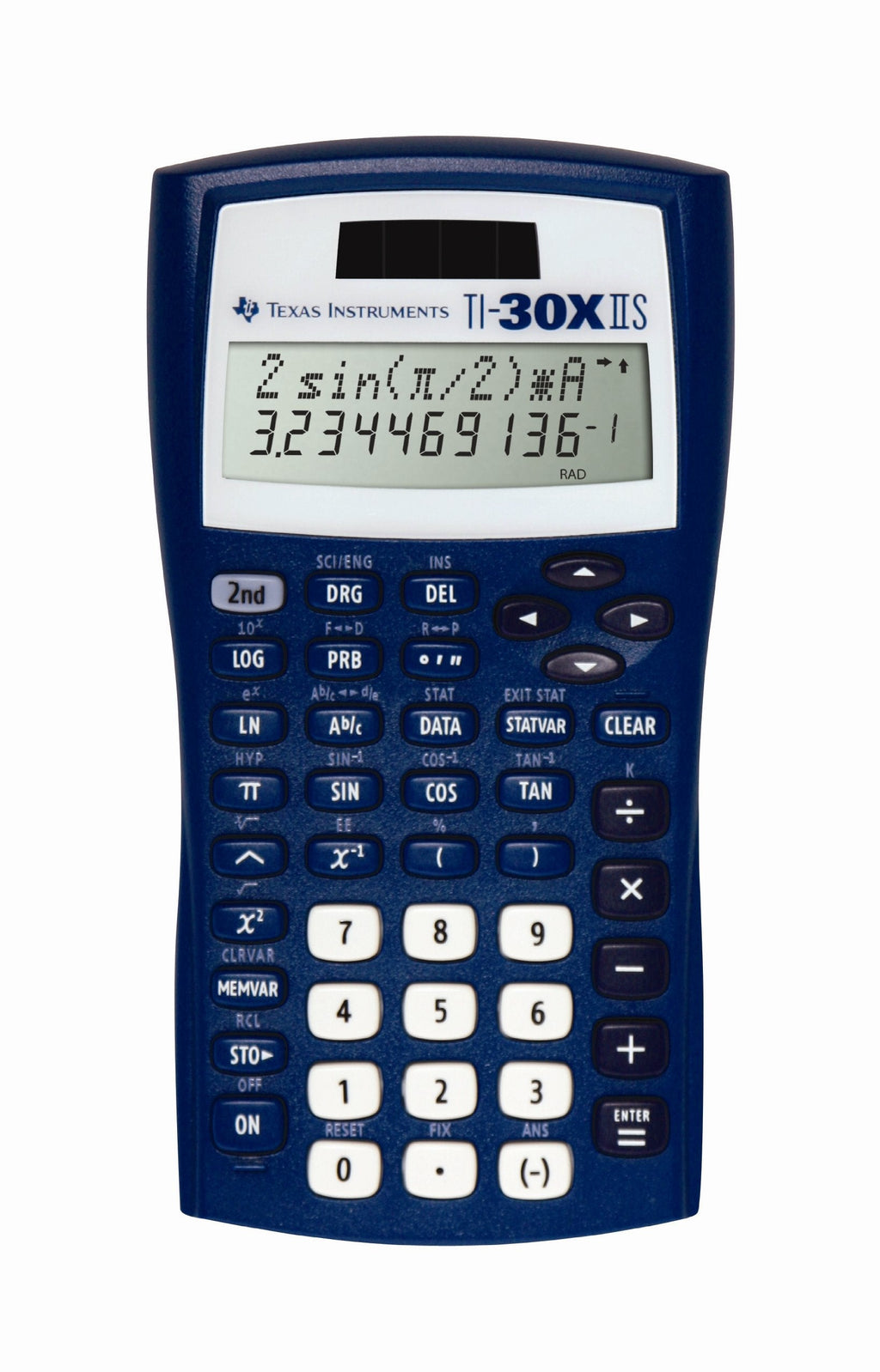 [Australia - AusPower] - Texas Instruments TI-30X IIS 2-Line Scientific Calculator, Dark Blue 