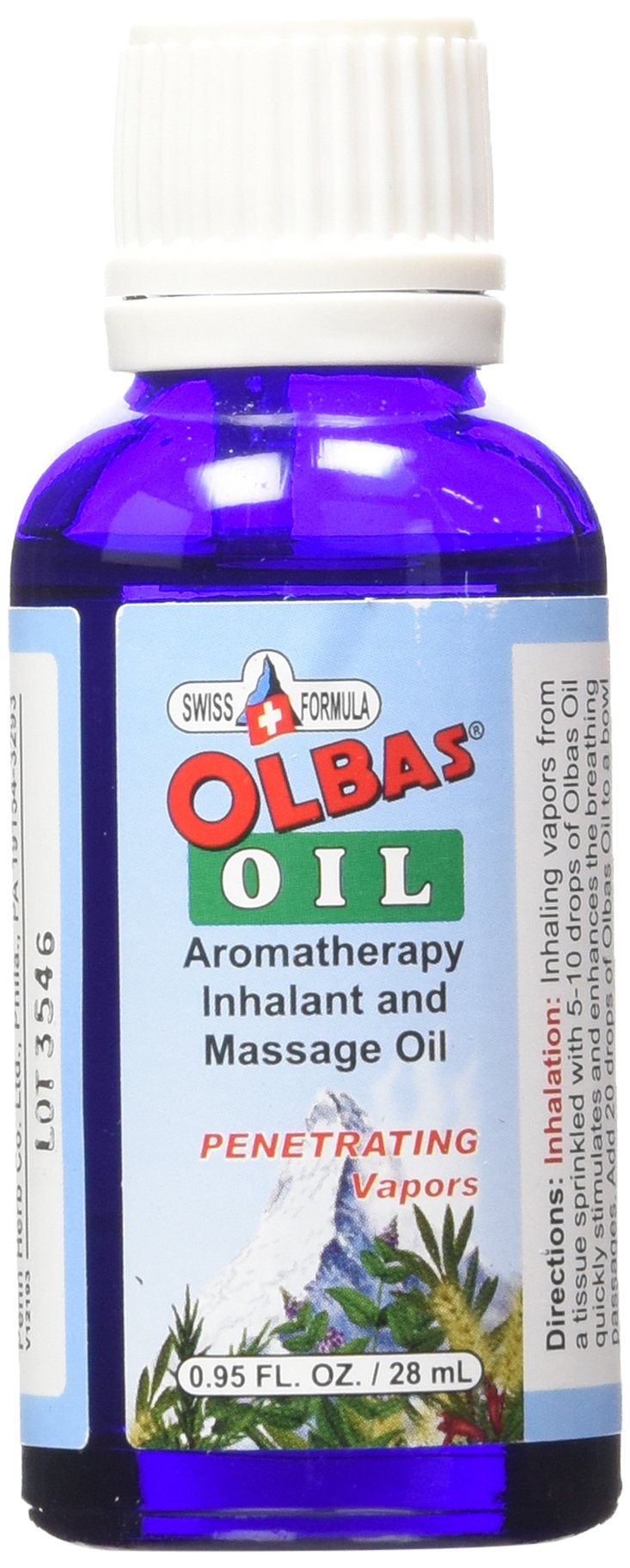 [Australia - AusPower] - Olbas Oil Aromatherapy Inhalant and Aromatic Massage Oil, 0.95 Fl Oz 0.95 Fl Oz (Pack of 1) 