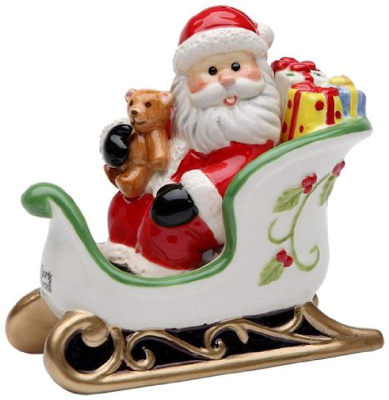 [Australia - AusPower] - Cosmos Gifts 10661 Santa in Sleigh Salt and Pepper Set, 3-7/8-Inch 