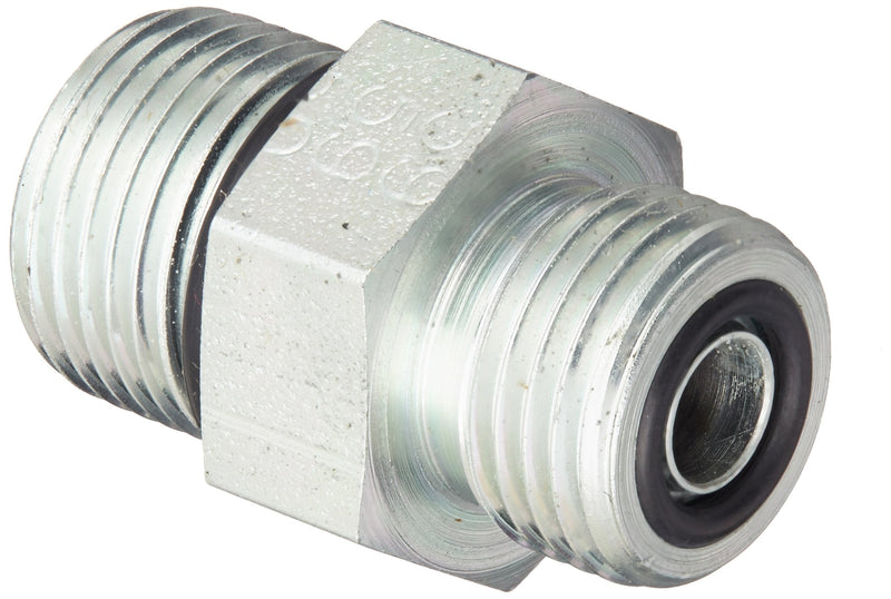 [Australia - AusPower] - Eaton Weatherhead 4315X6X8 Steel 12L14 For-Seal Fitting, Adapter, 3/8" Tube OD x 1/2" Male Straight Thread O-Ring 