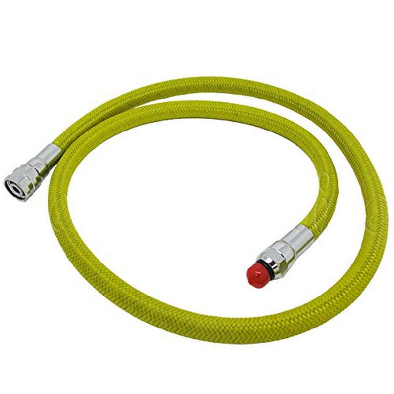 [Australia - AusPower] - Scuba Choice Scuba Diving 36" Nylon Braided Yellow Low Pressure Regulator Hose 2nd Stage 