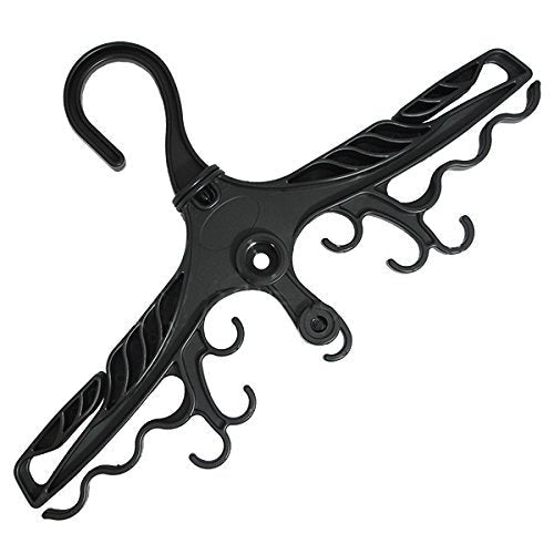[Australia - AusPower] - Scuba Choice Scuba Diving Deluxe BCD Wetsuit Drysuit Multi Purpose Black Hanger with Din Thread 