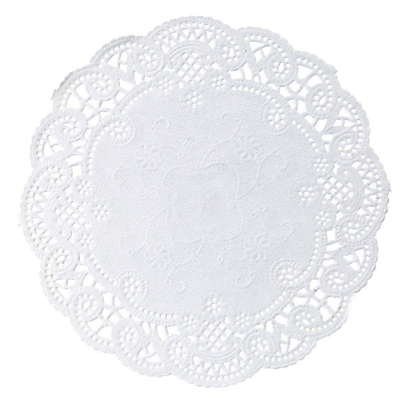 [Australia - AusPower] - Hoffmaster 500531 French Lace Doily, 5" Diameter (Case of 1000) 