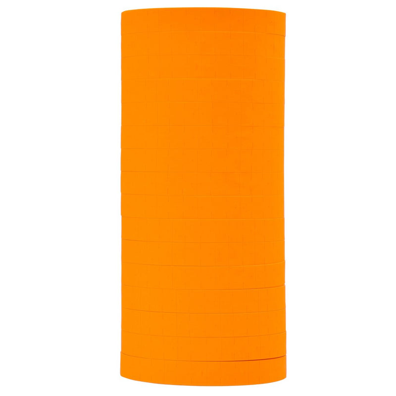 [Australia - AusPower] - Fluorescent Orange Labels to fit Monarch 1110 Pricers. 16 Rolls with 1 Free Ink Roller. 