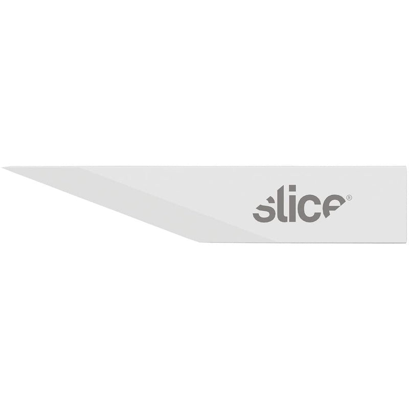 [Australia - AusPower] - Slice 10519 Straight Edge, Ceramic Blade, Pointed Tip Craft Blade, Finger Friendly, Ceramic Blade Stays Sharp 11X Longer Than Metal, 4 Blades 