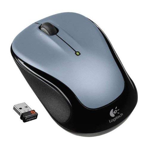 [Australia - AusPower] - Logitech Laser Wireless Mouse-Wireless Laser Mouse, 2-1/2"x-4-1/2"x1-3/4", Silver 