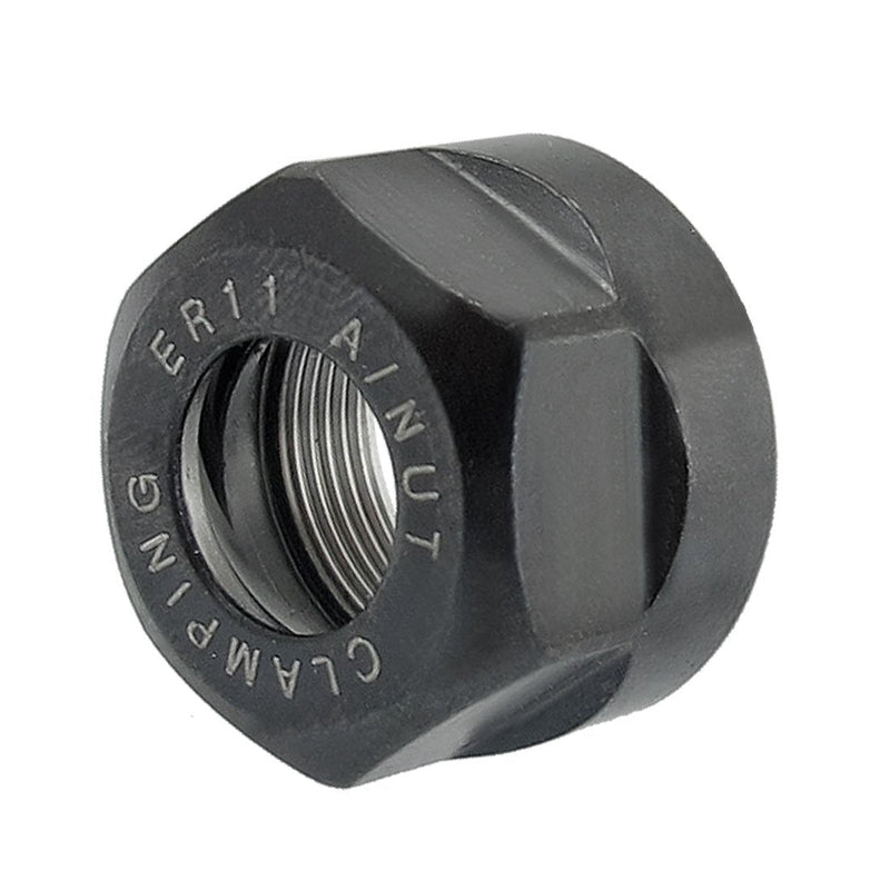 [Australia - AusPower] - uxcell a13022200ux0017 CNC Collet Chuck Repair Parts High Speed ER11 Clamping Hex Nuts 