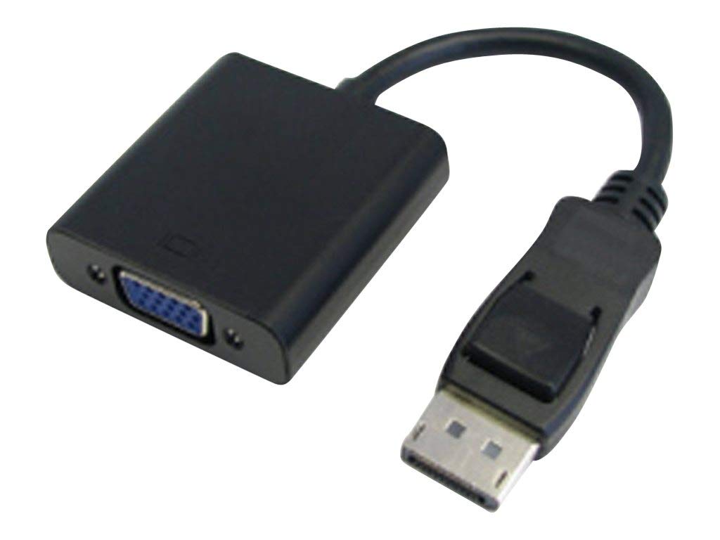 [Australia - AusPower] - 4xem Display Adapter 10 in 20 Pin DisplayPort (M) to 15 Pin HD DSub (HD15) (F), Black (4XDPMVGAFA10) 