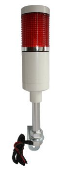 [Australia - AusPower] - American LED-gible LD-5221-101 LED Tower Light , LED Andon Light , LED stacklight, 24VDC, R with Flashing Capabilities 