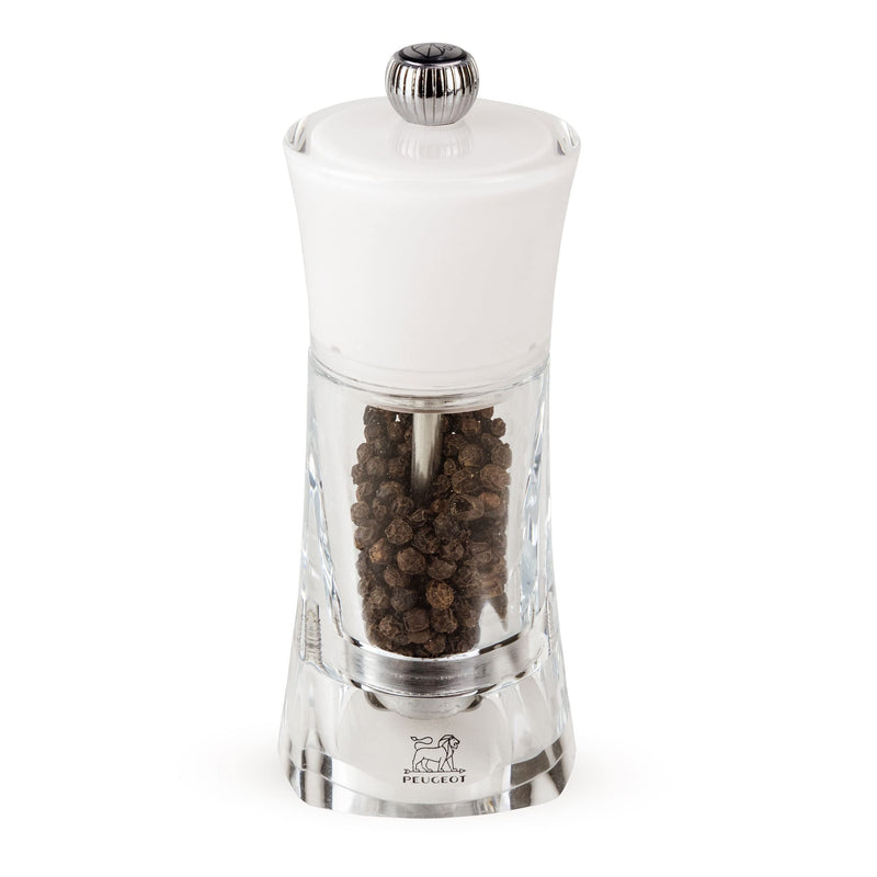 [Australia - AusPower] - Peugeot Molene Pepper Mill, 5.5-Inch, White 