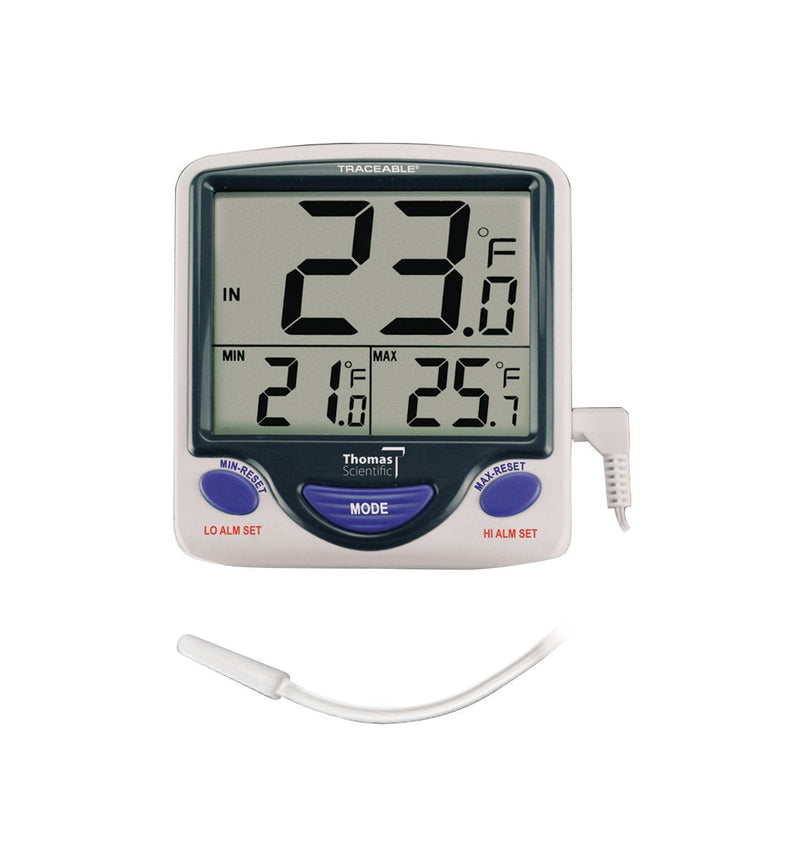 [Australia - AusPower] - Control Traceable 4148 Jumbo Display Memory Monitoring Thermometer, -50°C to 70°C (-58°F to 158°F) Range, 0.1° Resolution 
