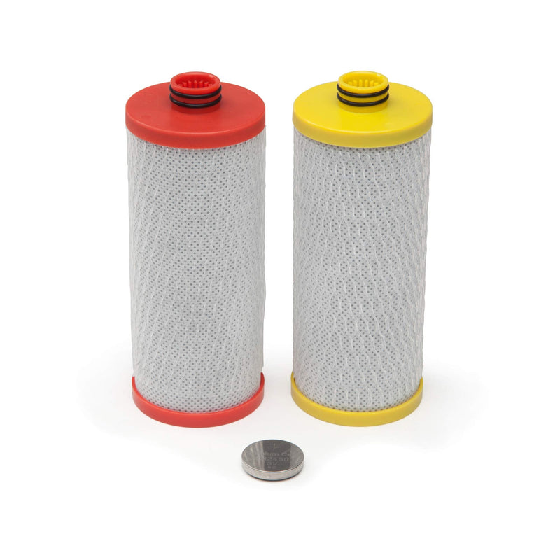 [Australia - AusPower] - Aquasana Replacement Filter Cartridges for 2-Stage Under Sink Water Filtration System - Filters 99% Of Chlorine - 2 Count - AQ-5200R 