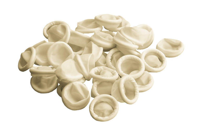 [Australia - AusPower] - GF Health 3911 M Reinforced Latex Finger Cots, Nonmedical, Medium, 144 Count (Pack of 144) 