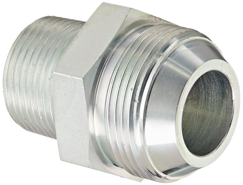 [Australia - AusPower] - Eaton Aeroquip 2004-12-16S Steel Flared Tube Fitting, Adapter, 3/4" Male Pipe to 1" Tube OD 30 Degree Flare 