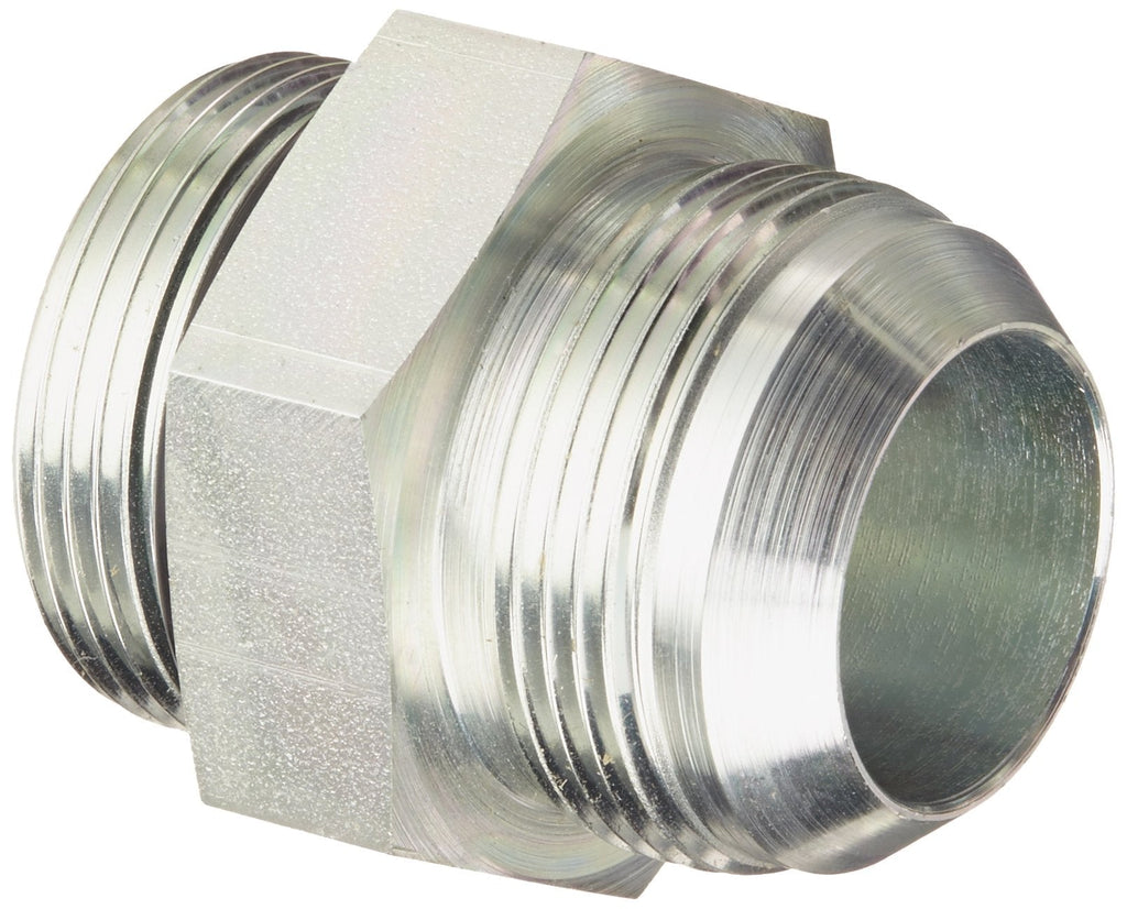 [Australia - AusPower] - Eaton Aeroquip 202702-20-20S Steel Flared Tube Fitting, Adapter, 1-1/4" Male JIC x 1-1/4" O-Ring Boss Male 