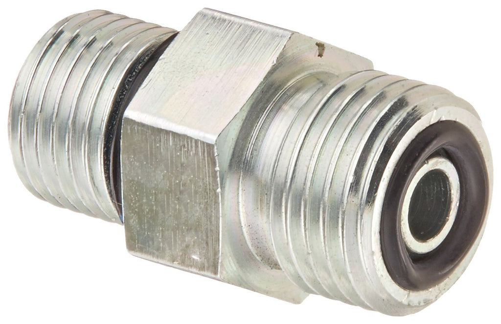 [Australia - AusPower] - Eaton Aeroquip FF1852T0405S Steel Tube Fitting, Adapter, 1/4" Tube OD Face Seal Male x 5/16" O-Ring Boss Male 