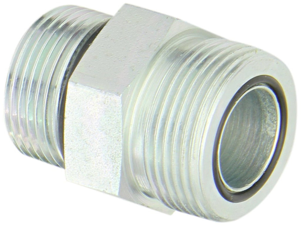 [Australia - AusPower] - Eaton Aeroquip FF1852T1616S Steel Tube Fitting, Adapter, 1" Tube OD Face Seal Male x 1" O-Ring Boss Male 