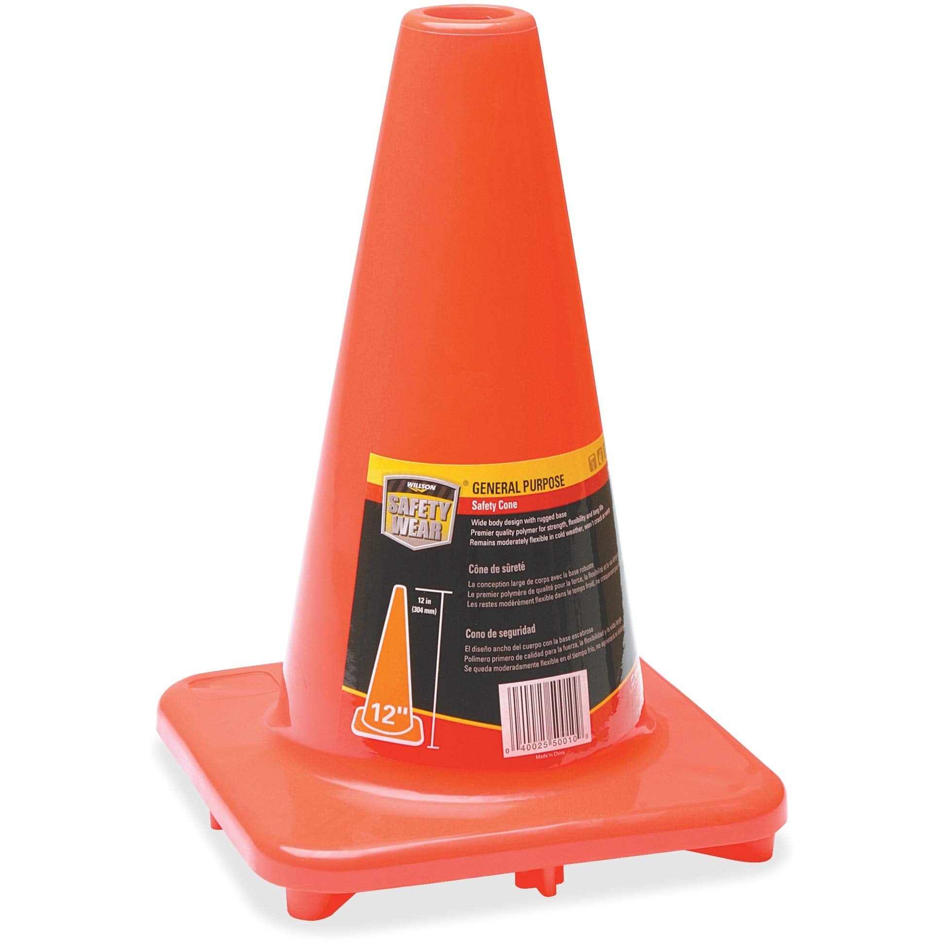 Xpose Safety 28 Inch Orange Traffic Cones, 24 PACK - Multipurpose PVC  Plastic Safety Cone for Parking, Soccer, Caution, Kids and Construction