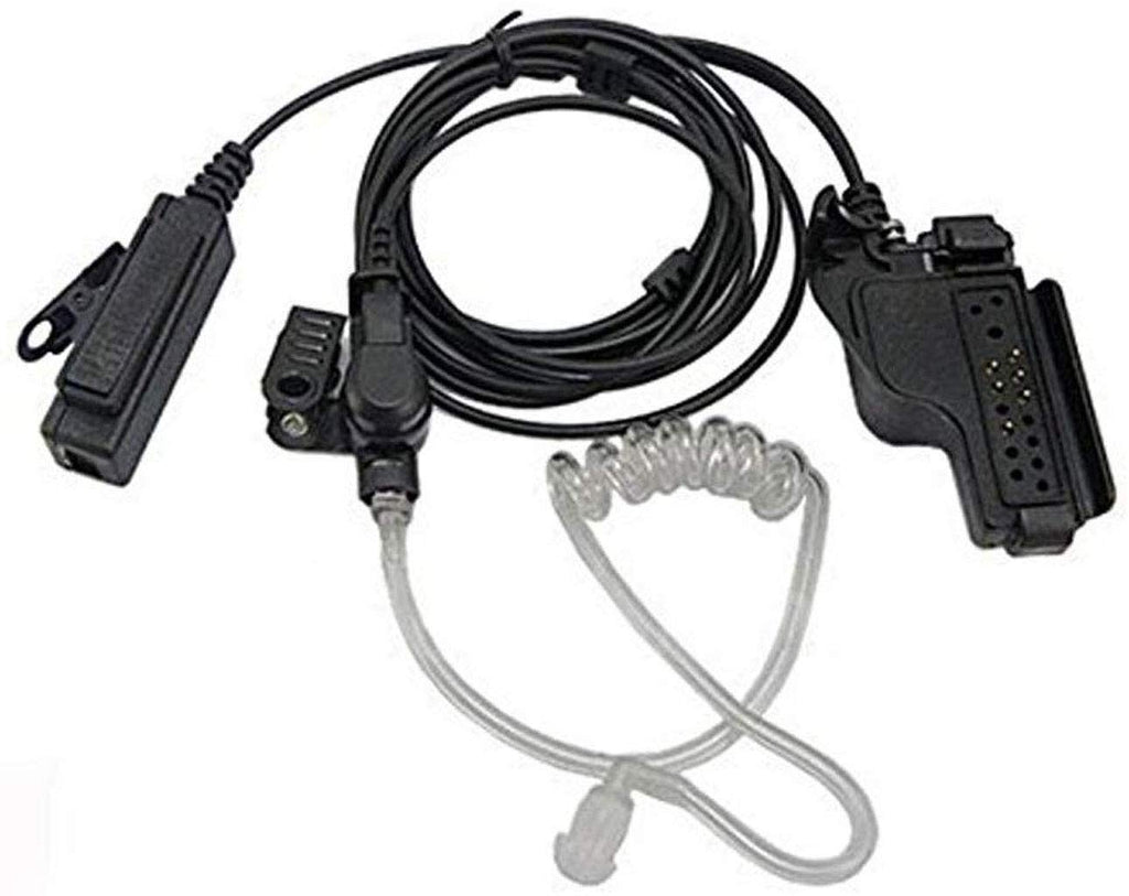 [Australia - AusPower] - 2 Wire Acoustic Tube Noise Reduction Reinforced Earpiece Mic Compatible with Motorola XTS1500 XTS2500 XTS3000 XTS3500 XTS5000 XTS5000r JT1000 HT1000 MTS2000 GP9000 GP1200 Two Way Radio Headset 