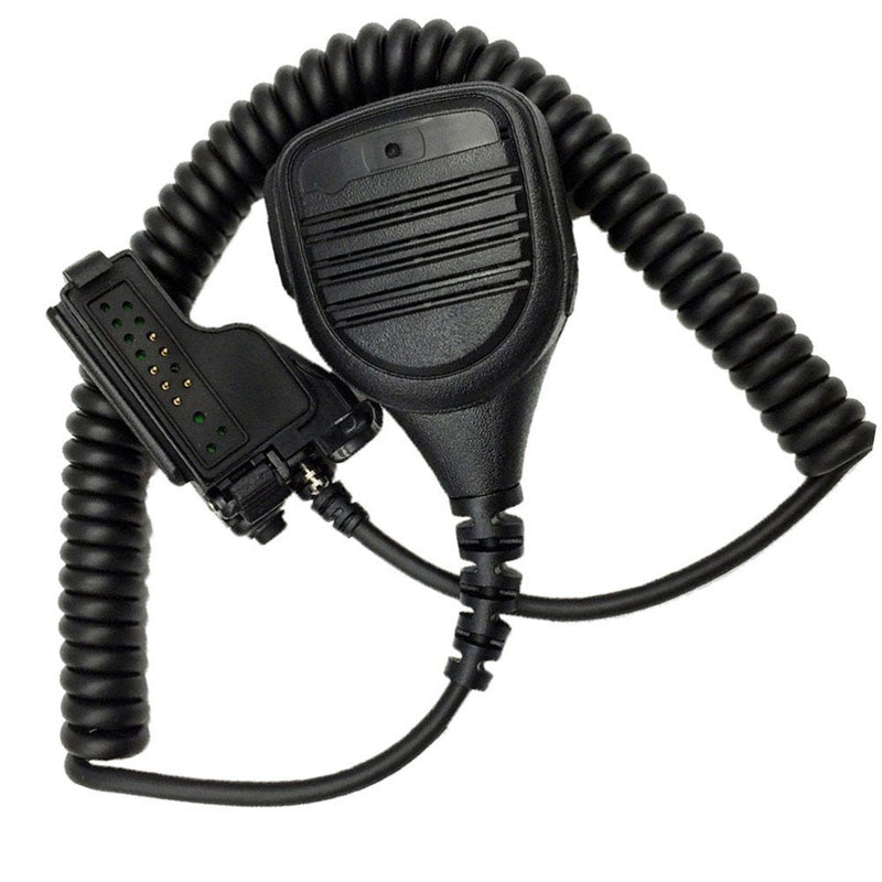 [Australia - AusPower] - Lapel Shoulder Mic Heavy Speake Mic Compatible with Motorola Radio XTS1500 XTS2500 XTS3000 XTS3500 XTS5000 XTS5000r JT1000 HT1000 MTS2000 MTX9000 MTX960 GP9000 GP900 GP1200 Two Way Radio 