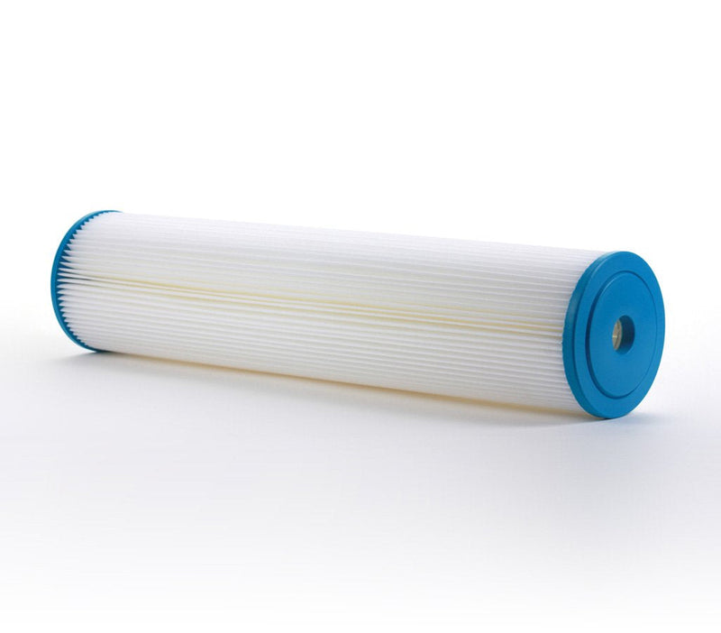 [Australia - AusPower] - Hydronix SPC-45-2005 Pleated Water Filter Whole House Commercial Industrial Washable and Reusable, 4.5" x 20" - 5 micron 