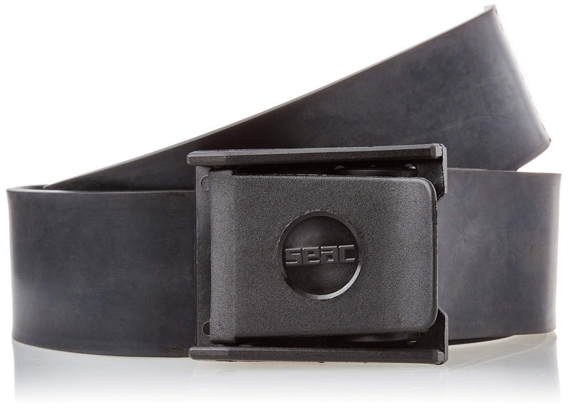 [Australia - AusPower] - SEAC Standard Rubber Belt, Black, Adjustable 