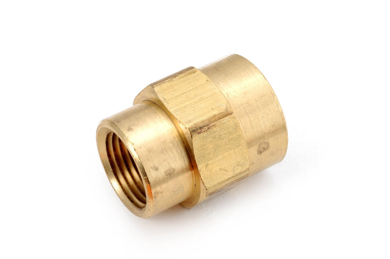 [Australia - AusPower] - Anderson Metals 06119 Brass Pipe Fitting, Reducing Coupling, 1/2" x 3/4" NPT Female Pipe 