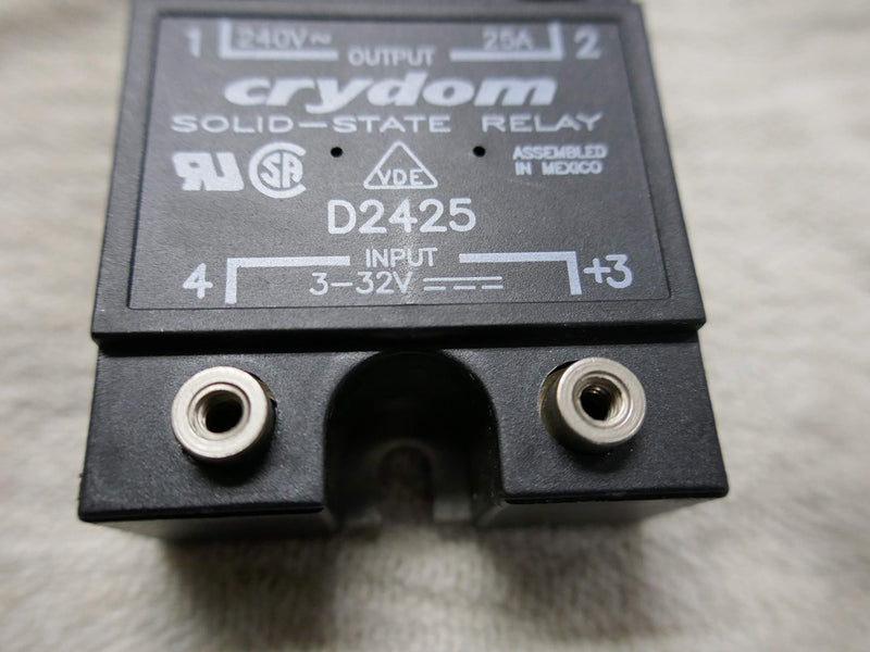 [Australia - AusPower] - Crydom D2425 Ssr, Panel Mount, 280Vac, 32Vdc, 25A 