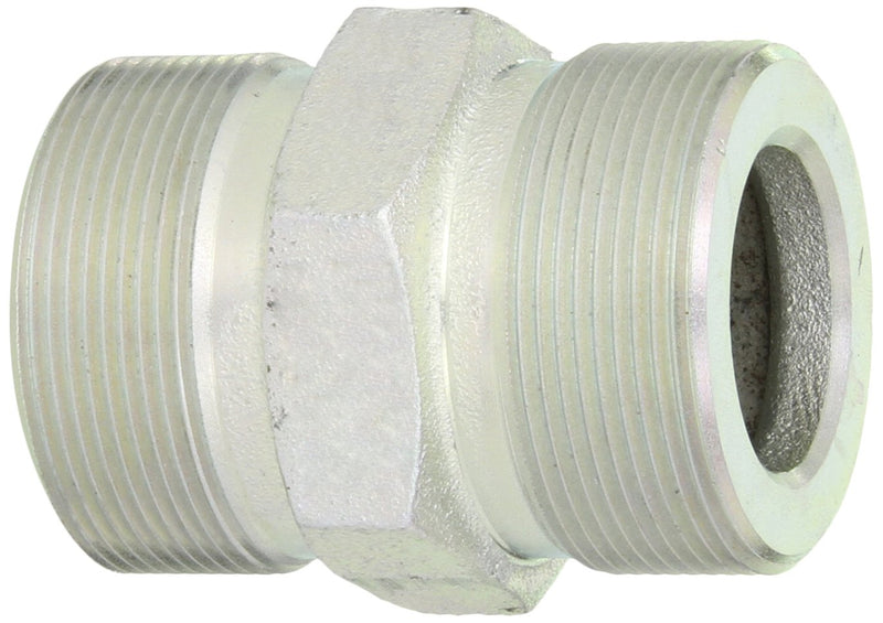 [Australia - AusPower] - Dixon Valve DB23 Plated Iron Boss Fitting, Double Spud, 1-1/4" x 1-1/4" Male 