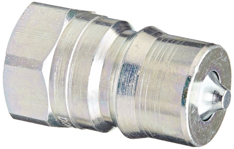 [Australia - AusPower] - Dixon Valve H4F4 Steel ISO-B Interchange Hydraulic Fitting, Nipple, 1/2" Coupling x 1/2" - 14 NPTF Female 