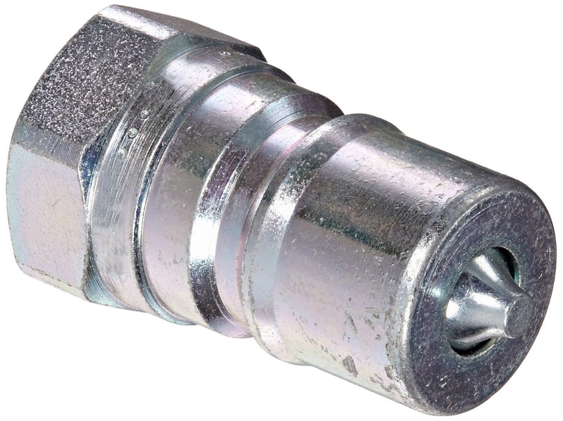 [Australia - AusPower] - Dixon Valve H3F3 Steel ISO-B Interchange Hydraulic Fitting, Nipple, 3/8" Coupling x 3/8" - 18 NPTF Female 