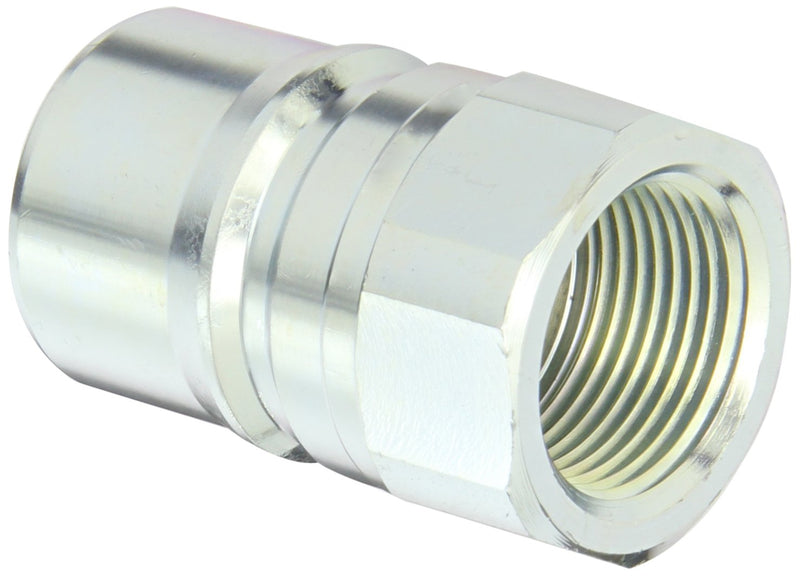 [Australia - AusPower] - Dixon Valve & Coupling H8F8 Steel ISO-B Interchange Hydraulic Fitting, Nipple, 1" Coupling x 1" - 11-1/2 NPTF Female 