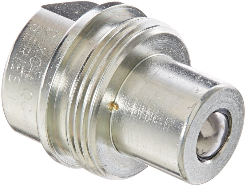 [Australia - AusPower] - Dixon Valve T3F3 Steel High Pressure Ball Interchange Fitting, Nipple, 3/8" Coupling x 3/8" - 18 NPTF Female Thread 
