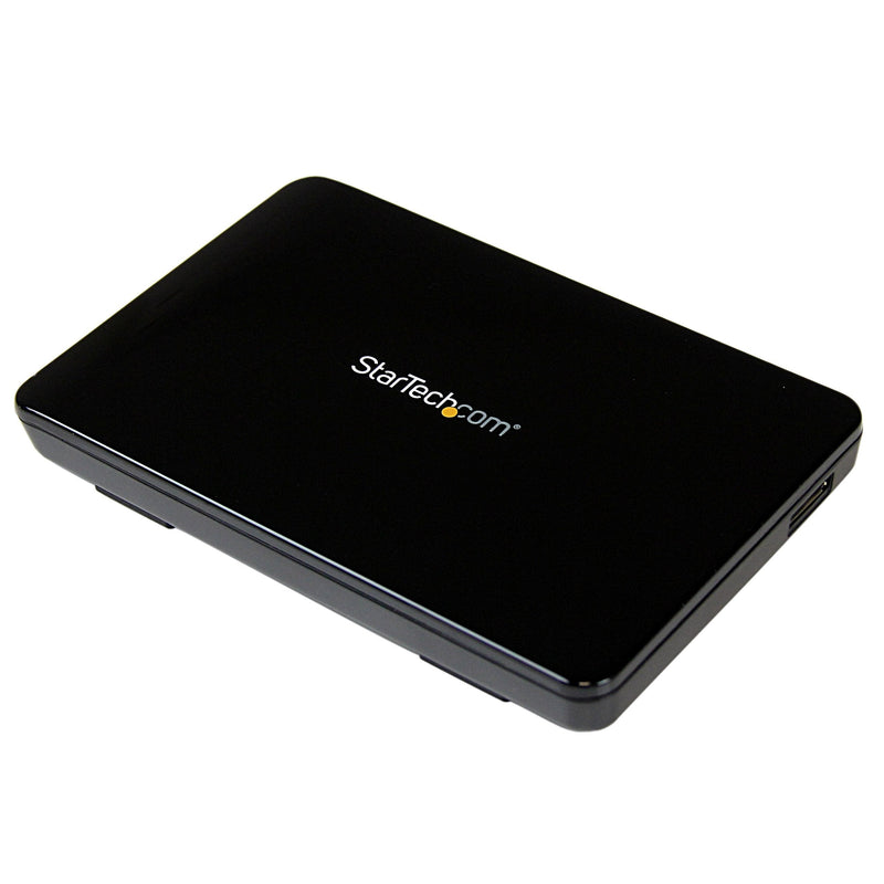 [Australia - AusPower] - StarTech.com 2.5in USB 3.0 External SATA III SSD Hard Drive Enclosure with UASP – Portable External USB HDD with Tool-less Installation (S2510BPU33) 