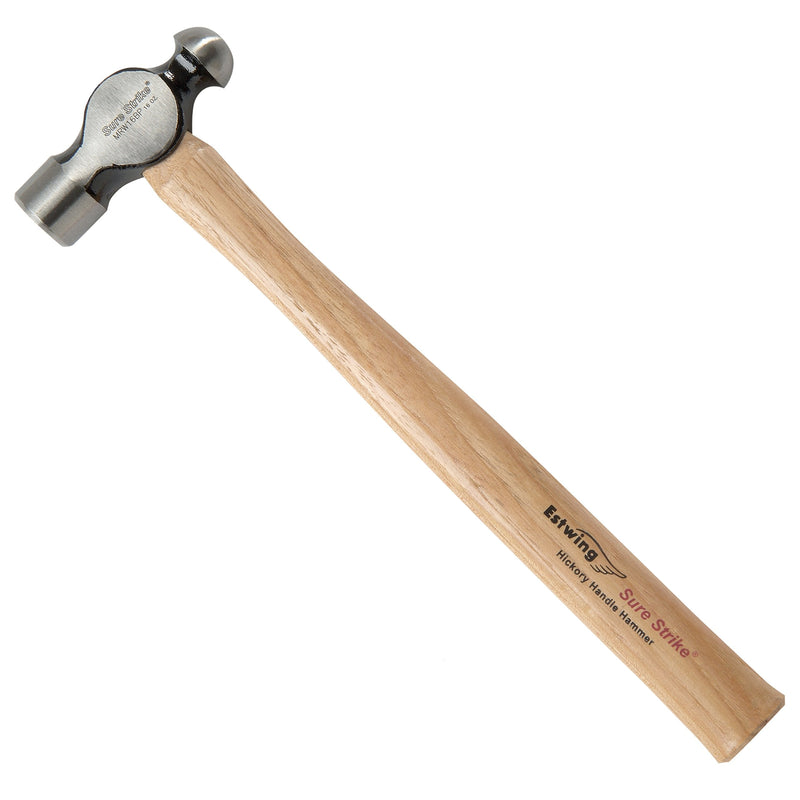 [Australia - AusPower] - Estwing MRW12BP Sure Strike 12 Oz Wood Handle Ballpeen Hammer 12 oz (Ounces) 