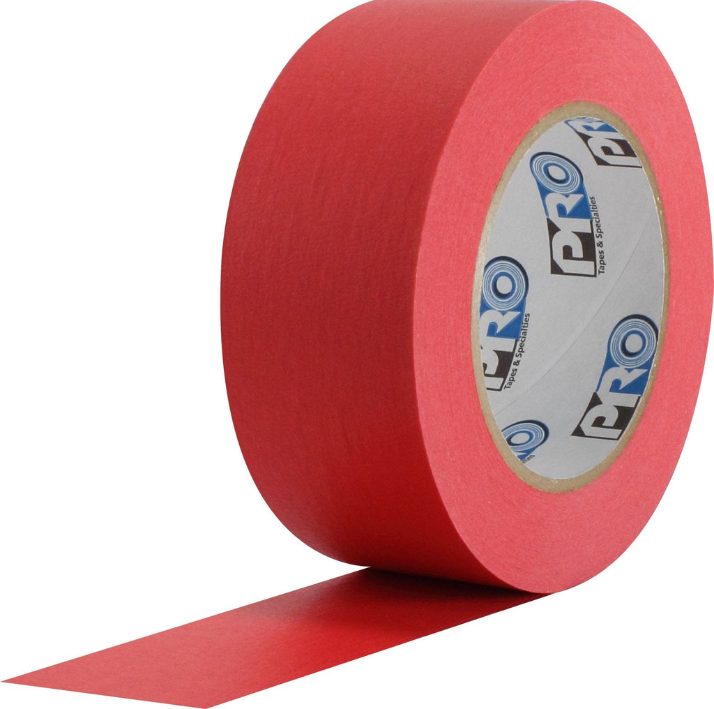 [Australia - AusPower] - ProTapes Colored Crepe Paper Masking Tape, 60 yds Length x 1" Width, Red (Pack of 1) 1" (Pack of 1) 