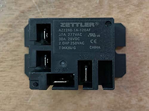 [Australia - AusPower] - "American Zettler, Inc. AZ2280-1A-120AF RELAY; POWER; MINIATURE; 30A; SPST; 120VAC; 1 FORM A; SEALED" 1 set 