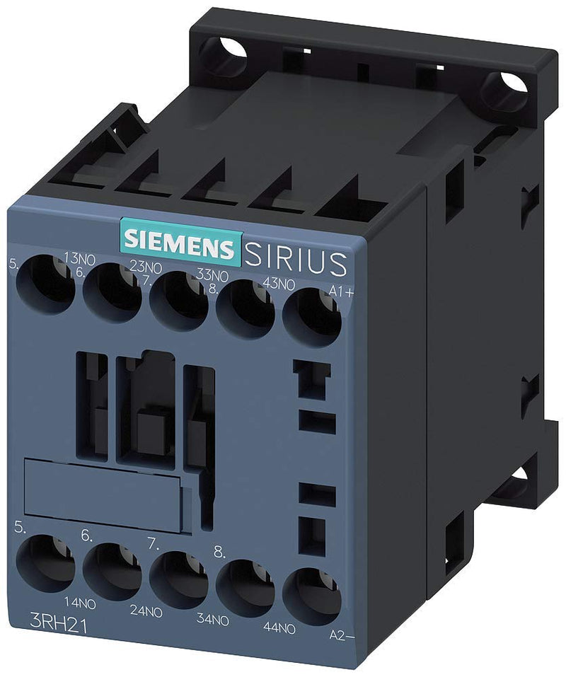 [Australia - AusPower] - SIEMENS 3RH21401BB40 IEC Control Relay, 24VDC, 4NO, Size S00, Screw Terminal 