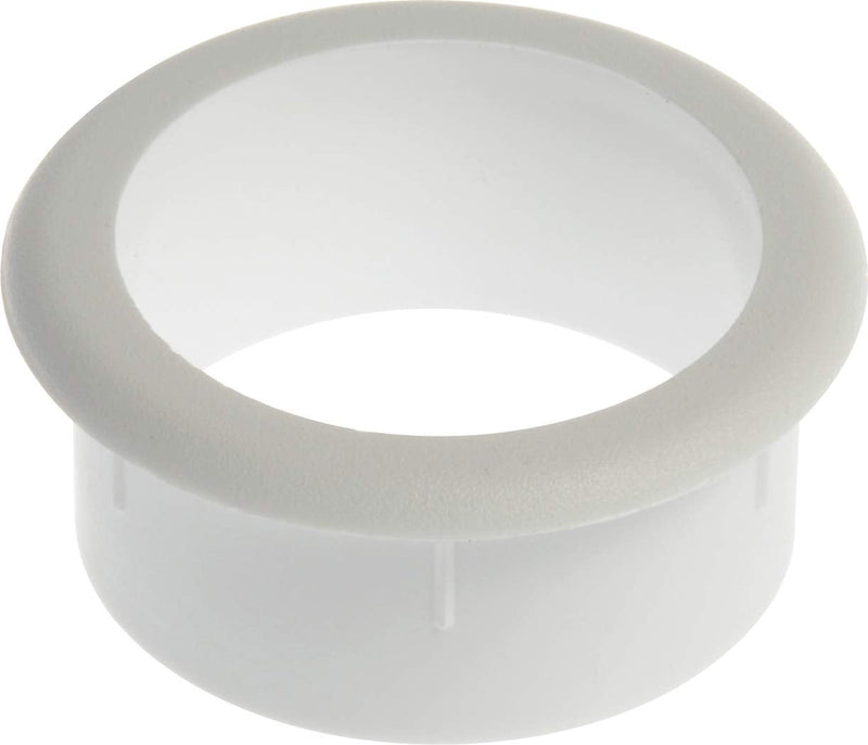 [Australia - AusPower] - Hillman 59333 Computer Desk Grommet Without Cap, 1-1/2-Inch Diameter, White, 2-Pack 