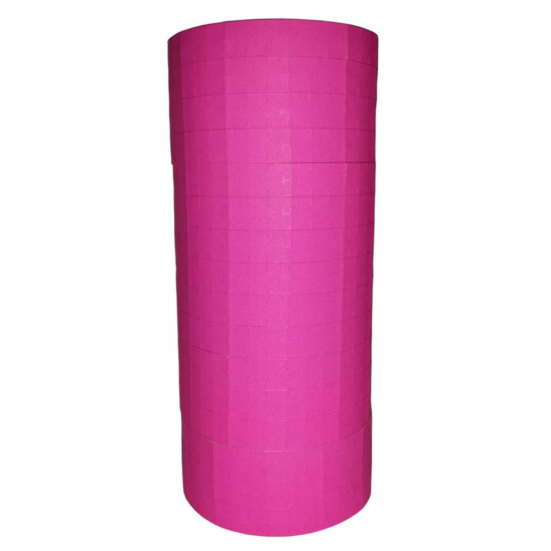 [Australia - AusPower] - Labels for Monarch 1110, Fluorescent Pink Price Gun Labels, 16 Rolls Ink Roller Included 