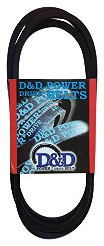 [Australia - AusPower] - D&D PowerDrive A37/4L390 V Belt, A/4L, Rubber, 1/2" x 39" OC 