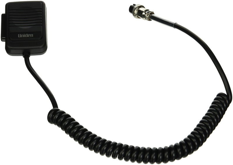 [Australia - AusPower] - Uniden BMKG0633001 4-Pin Microphone for Uniden CB: Fits PRO510XL/PRO510AXL, Black 