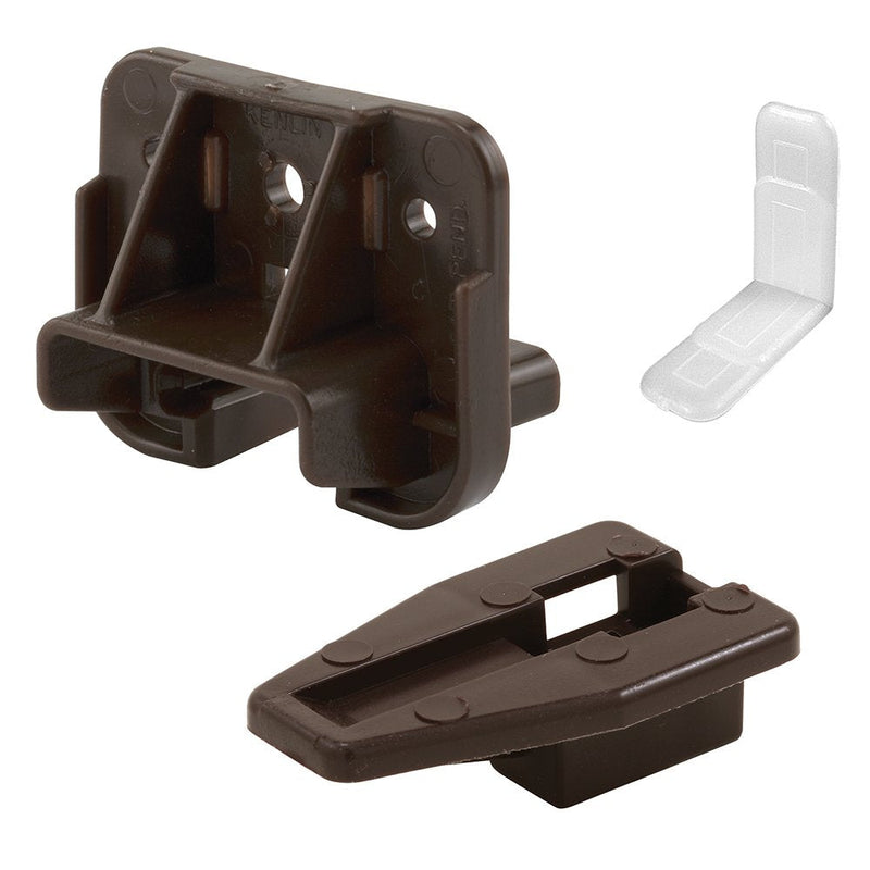 [Australia - AusPower] - PRIME-LINE R 7321 Drawer Track Guide and Glides - Replacement Furniture Parts for Dressers, Hutches and Night Stand Drawer Systems , Brown 