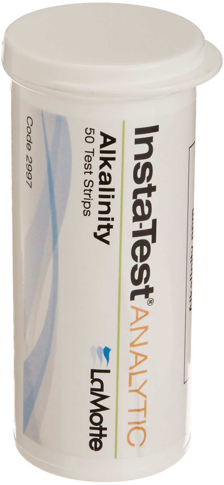 [Australia - AusPower] - LaMotte Insta-Test 2997 Alkalinity Single Factor Test Strip, 0-180ppm Range (Vial of 50 Strips) 