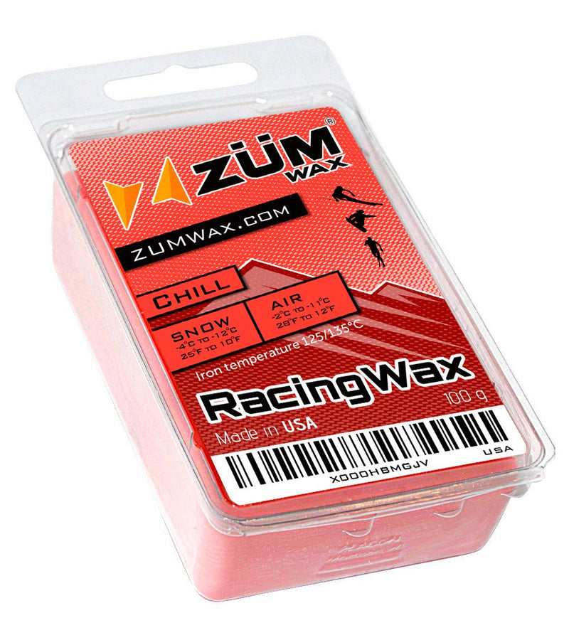 [Australia - AusPower] - ZUMWax Ski/Snowboard RACING WAX - CHILL Temperature - 100 gram - INCREDIBLY FAST in CHILL Temperatures !!! 