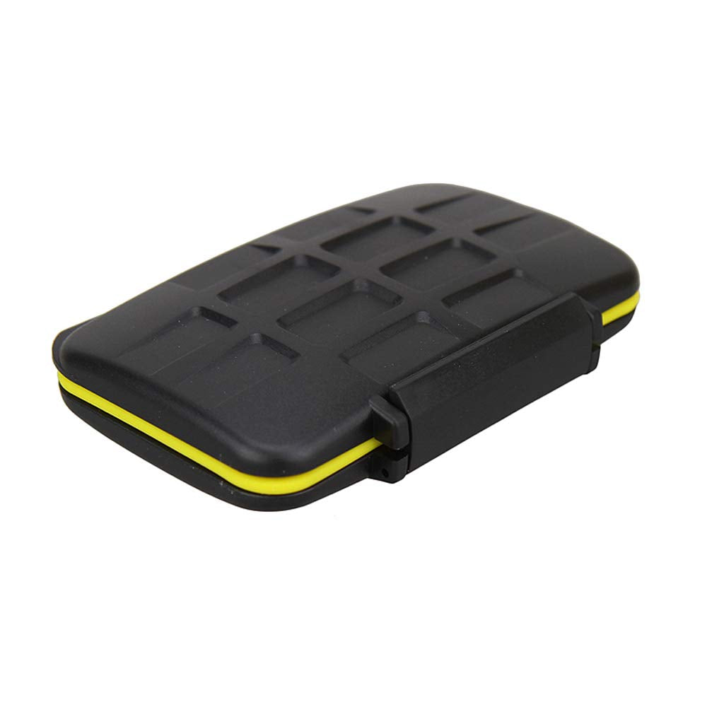 [Australia - AusPower] - JJC MC-MSD16 Rugged Water-Resistant Memory Card Case (16x microSD Cards) 