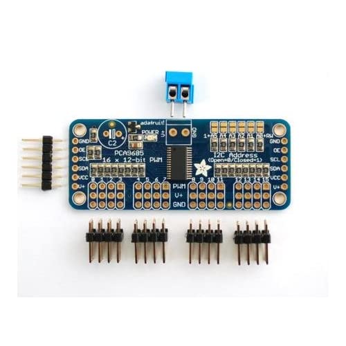 [Australia - AusPower] - 16-Channel 12-bit PWM Servo Driver with I2C Interface 