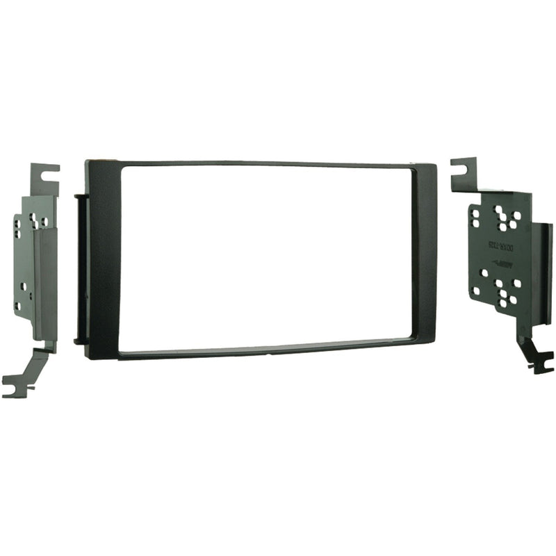 [Australia - AusPower] - Metra 95-7325B Car Stereo Double DIN Kit Radio Install Dash Kit Combo for Santa Fe (Black) Standard Packaging 