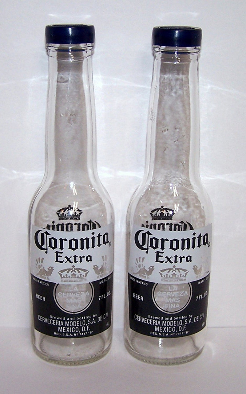 [Australia - AusPower] - Corona Salt and Pepper Shakers (1 Pair of 7oz Coronita Extra Bottles and Caps) by Corona 