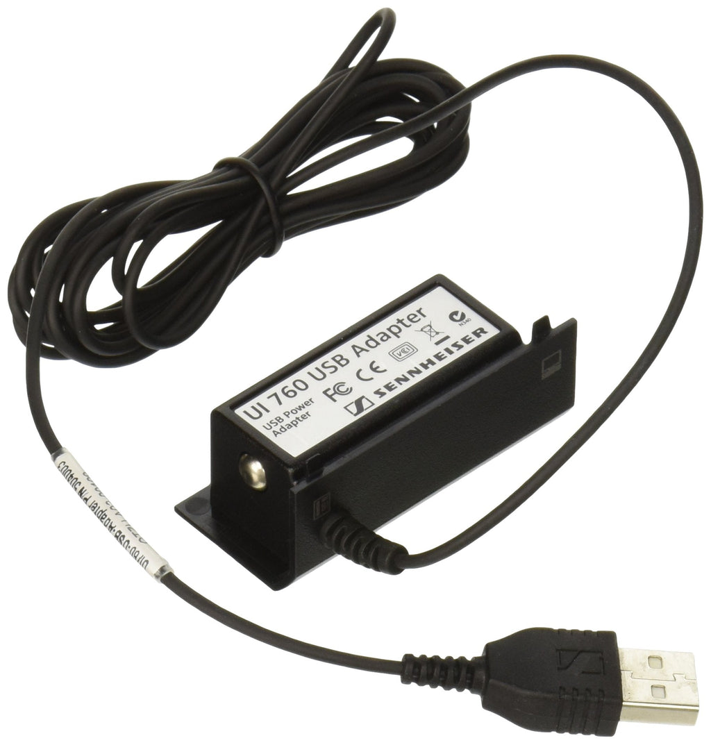 [Australia - AusPower] - Sennheiser Enterprise Solution 615104172579 UI-USB-Adapter VOIP Telephone Headset, Black 